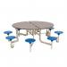 8 seat round mobile folding dining tables 405160