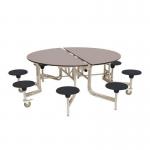 8 seat round mobile folding dining tables 405161