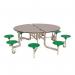 8 seat round mobile folding dining tables 405162