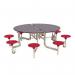 8 seat round mobile folding dining tables 405163