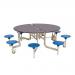 8 seat round mobile folding dining tables 405164