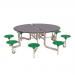 8 seat round mobile folding dining tables 405166