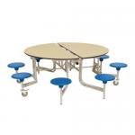 8 seat round mobile folding dining tables 405168