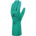 Nitrile flock lined chemical gloves 405250