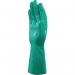 Nitrile flock lined chemical gloves 405250