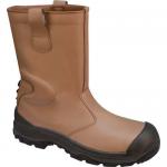 Premium Fur Lined Rigger Boot Uk Size 6,