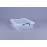 Nestable clear Really Useful Box® containers 405461