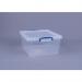 Nestable clear Really Useful Box® containers 405462