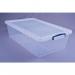 Nestable clear Really Useful Box® containers 405464