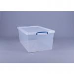 Nestable clear Really Useful Box® containers 405465