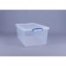 Nestable clear Really Useful Box® containers 405465