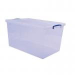 Nestable clear Really Useful Box® containers 405466