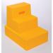 Plastic Step, 3 Tread Yellow 405568