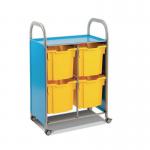 Gratnell Callero mobile tray storage trolleys 405619