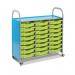 Gratnell Callero mobile tray storage trolleys 405624