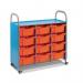 Gratnell Callero mobile tray storage trolleys 405629