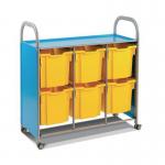 Gratnell Callero mobile tray storage trolleys 405634