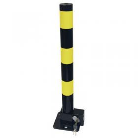 Heavy duty folding parking post round 405710
