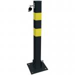 Folding parking post square 405712