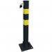 Folding parking post square 405712