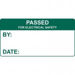 Passed for Electrical Safety- Labels (50 X 25 mm Roll of 250) 405758