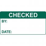 Checked - Labels(50 X 25 mm Roll of 250) 405760