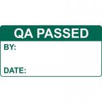Qa Passed - Labels(50 X 25 mm Roll of 250) 405762