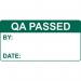 Qa Passed - Labels(50 X 25 mm Roll of 250) 405762