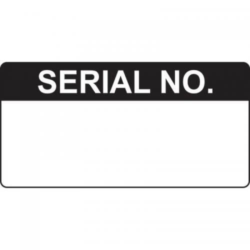 Serial No. - Labels(50 X 25 mm Roll of 250) 405790 | SLBY405790