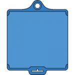 Assettag Mediumblank Pack 50 - Blue 406005