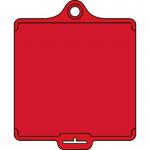 Assettag Mediumblank Pack 50 - Red 406008