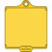 Assettag Mediumblank Pack 50 - Yellow 406010