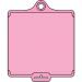Assettag Mediumblank Pack 50 - Pink 406012