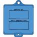 Assettag Medium Inspection(style A) Pack 50 - Blue 406021