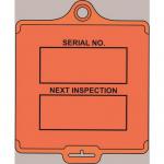 Assettag Medium Inspection(style A) Pack 50 - Orange 406023