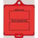 Assettag Medium Inspection(style A) Pack 50 - Red 406024