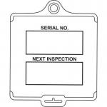 Assettag Medium Inspection(style A) Pack 50 - White 406025