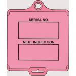 Assettag Medium Inspection(style A) Pack 50 - Pink 406028