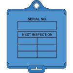 Assettag Medium Inspection(style B) Pack 50 - Blue 406037
