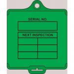 Assettag Medium Inspection(style B) Pack 50 - Green 406038