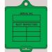 Assettag Medium Inspection(style B) Pack 50 - Green 406038