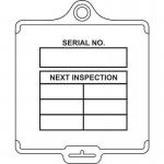 Assettag Medium Inspection(style B) Pack 50 - White 406041