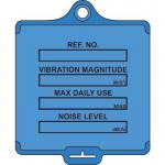 Assettag Medium Vibrationcontrol Pack 50 - Blue 406053