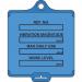 Assettag Medium Vibrationcontrol Pack 50 - Blue 406053