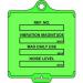 Assettag Medium Vibrationcontrol Pack 50 - Green 406054