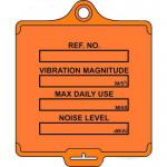 Assettag Medium Vibrationcontrol Pack 50 - Orange 406055