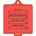 Assettag Medium Vibrationcontrol Pack 50 - Red 406056