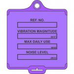 Assettag Medium Vibrationcontrol Pack 50 - Lilac 406059