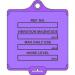 Assettag Medium Vibrationcontrol Pack 50 - Lilac 406059