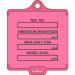 Assettag Medium Vibrationcontrol Pack 50 - Pink 406060